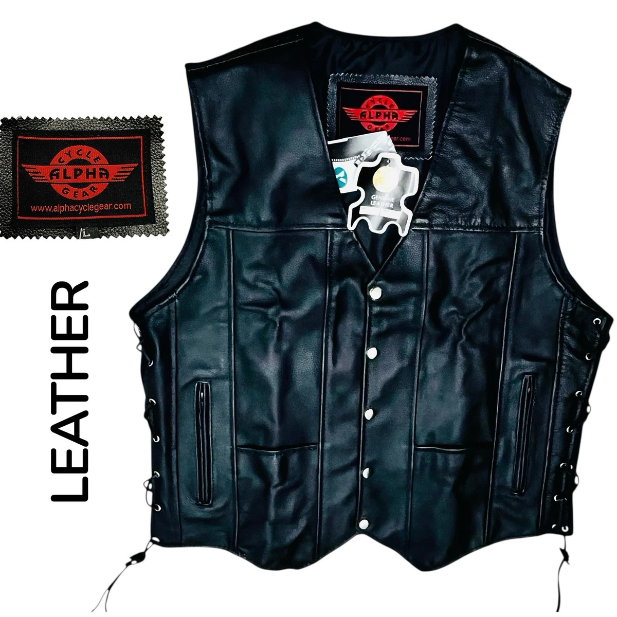 Alpinestars - GP Force Airflow leren motorjas - Biker Outfit
