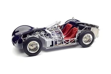 CMC Maserati “Birdcage”, cut-off model, CGS25, Showcase & Baseplate 1/18. M-290