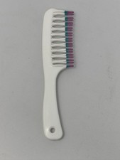 Vtg Goody Unbreakable Super Comb w/ Detangler Teeth Double Dip Retro 80s Classic