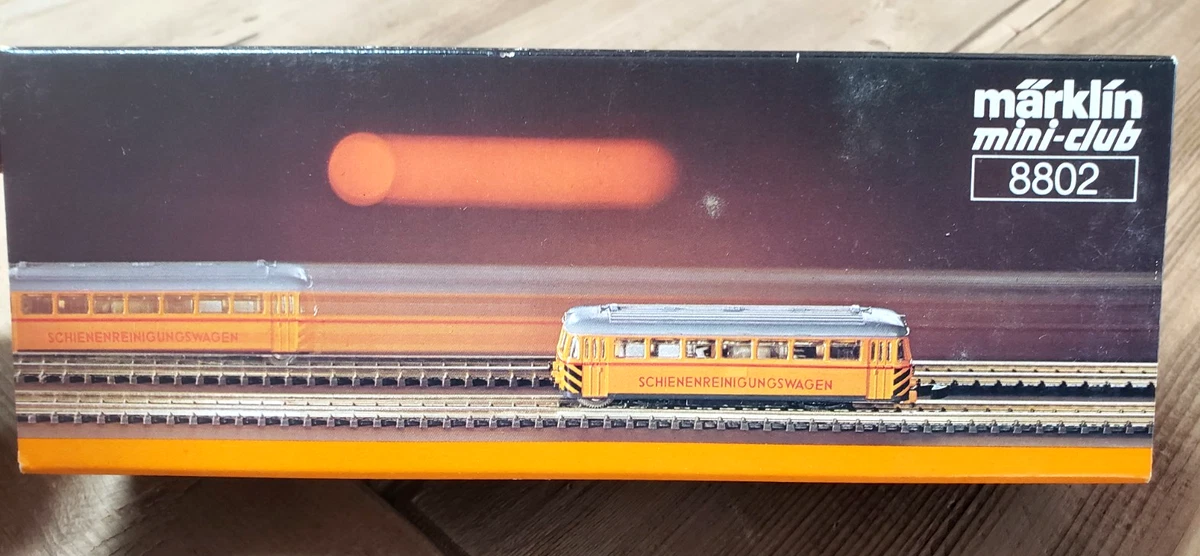 MARKLIN #8802 Z-Scale Track Cleaner Track Grinder DB Diesel