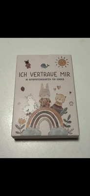 Ich vertraue mir   40 Affirmationskarten für Kinder | Selbstvertrauen | Neu