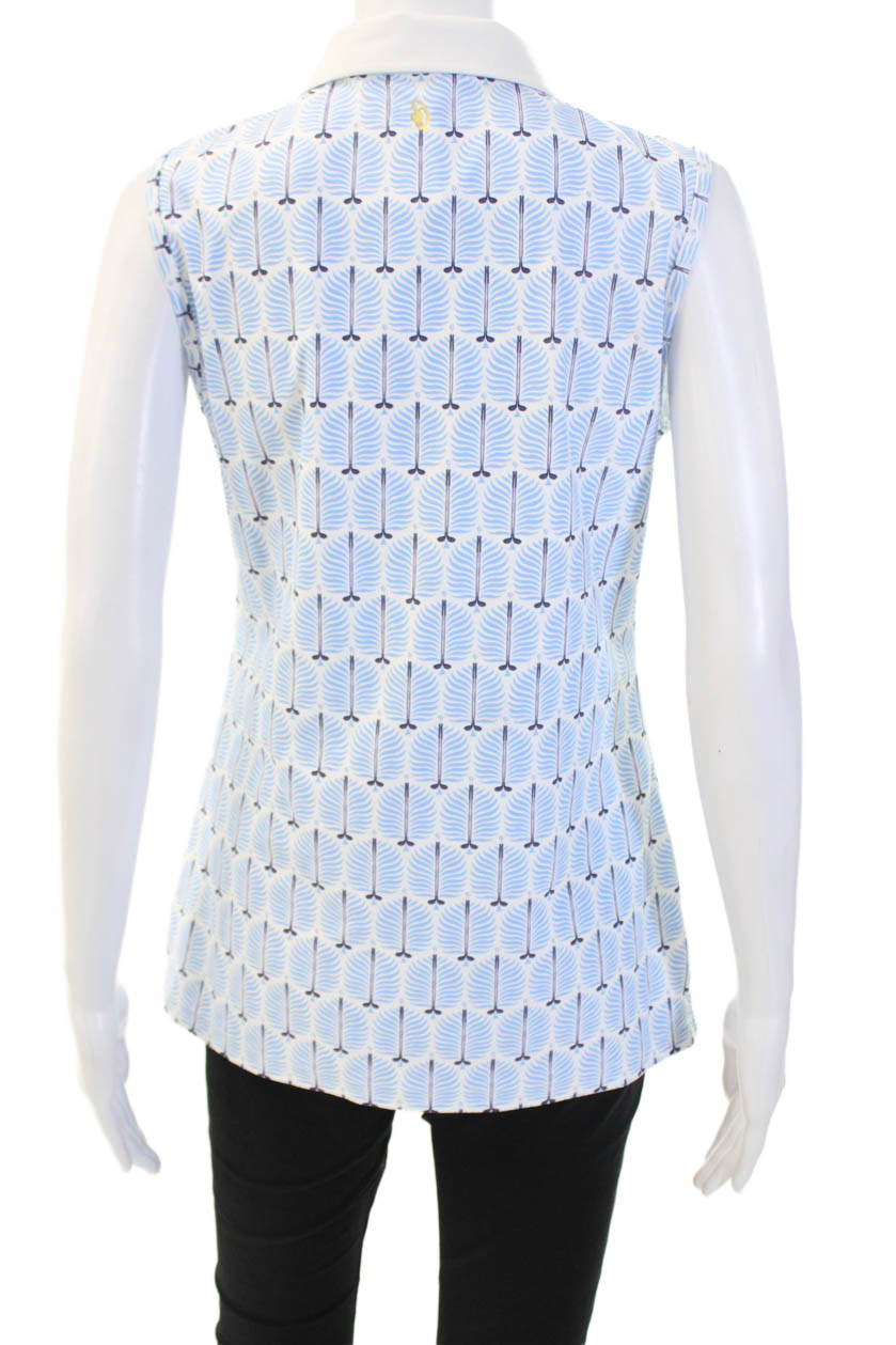 Designer Women Basic Polo Collared Sleeveless Lig… - image 3