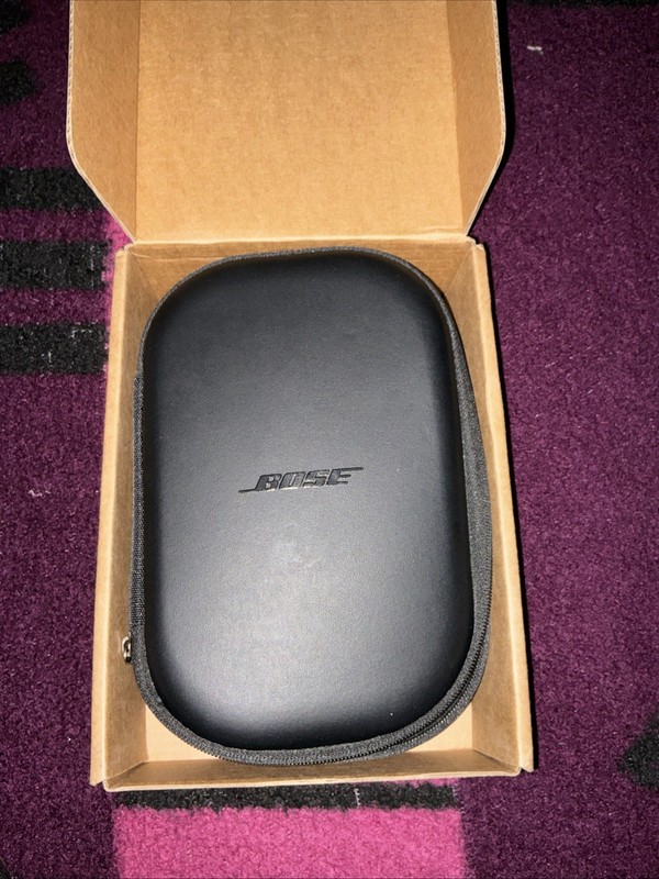 Bose Quiet Comfort 35II QC 35/25/45 Headphones Hard Case Black OEM Zip Travel