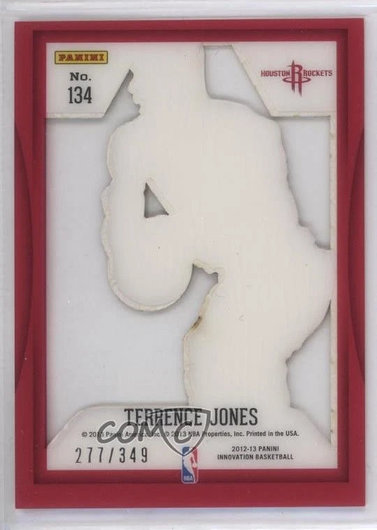 2012-13 Panini Innovation View Rookies /349 Terrence Jones #134 Rookie RC - Image 2 of 2