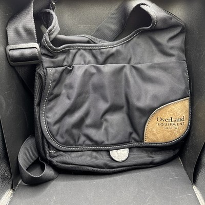 Overland Equipment Bag Purse Crossbody Shoulder - Black