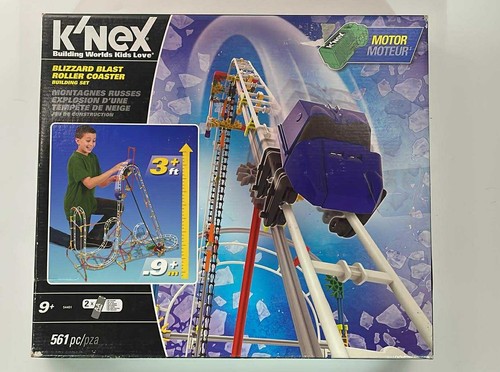 K'nex Blizzard Blast Toller Coaster Buikding Set 54401 Complete | eBay