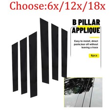 For 2007-2011 Honda Crv Gloss Black Pillar Post Window Door Trims Covers 6-18x For 2007-2011 Honda Crv Gloss Black Pillar Post Window Door Trims Covers 6-18x