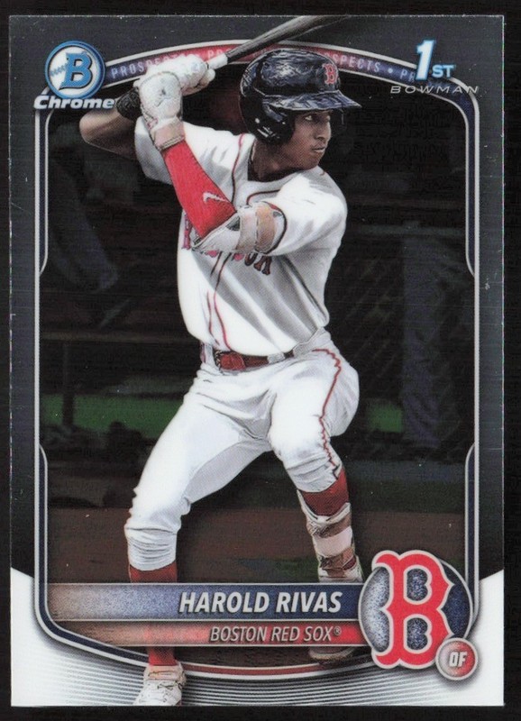 2025 Bowman Chrome Prospects Harold Rivas #BCP-216 GS1-1