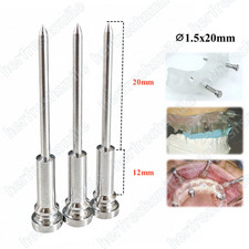 Dental Guided Anchor Pins  1.5x20 Digital Guided Implant Fix Pins Guided Sleeves