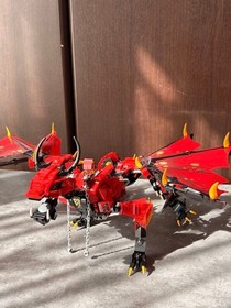 LEGO NINJAGO Attack of the Morro Dragon 70736 Firstbourne 70653 Comp W/Manuals