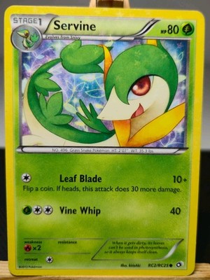 Servine RC2/RC25 Legendary Treasures: Radiant Collection Holo POKEMON ENGLISH