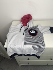 Hot Topic Skelanimals Diego The Bat Wing Hoodie Youth Size Medium Black White