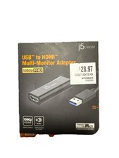 NEW j5 Create USB to HDMI Multi-Monitor FHD Adapter For Windows/MacOS JUA258 