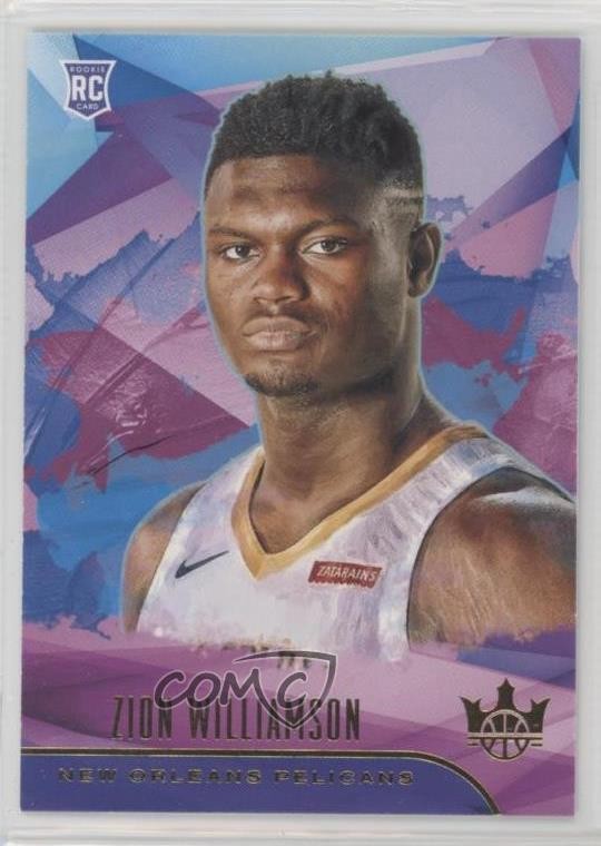 2019-20 Panini Court Kings Rookies I Zion Williamson #72 1fu3