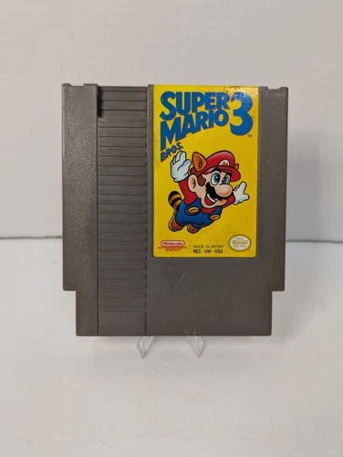 Super Mario Bros. 3 (Left Bros) Game Cartridge for Nintendo NES-Tested W/ Sleeve
