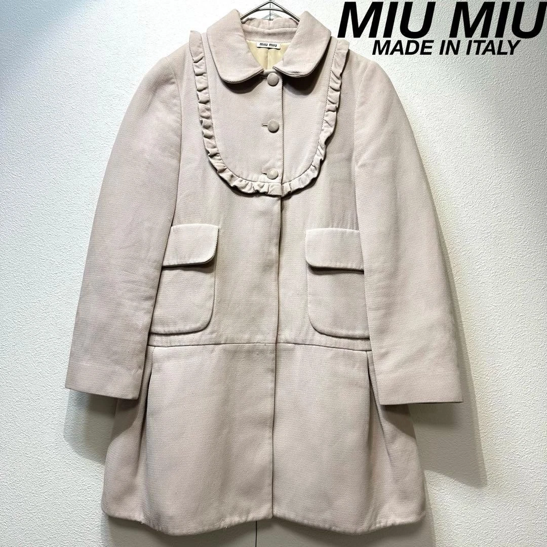Miu Miu 粉红色外套、夹克、背心女| eBay
