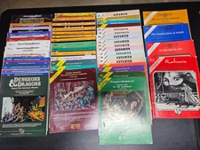 TSR/RPGA Module Covers & Maps Aid of Falx, Hydell, Egg of the Phoenix, and more!