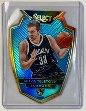 2014-15 Panini Select Blue Prizm Die Cut #103 Mirza Teletovic Brooklyn Nets /199