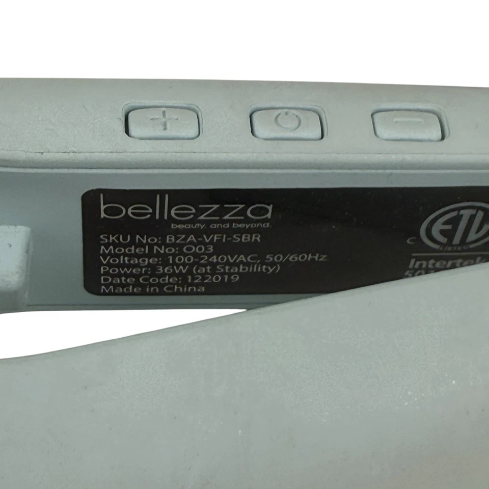 Plancha plana de cerámica Bellezza modelo de 1,25 pulgadas BZA-VFI-5VR 36 peinado elegante Foto 2 de 4