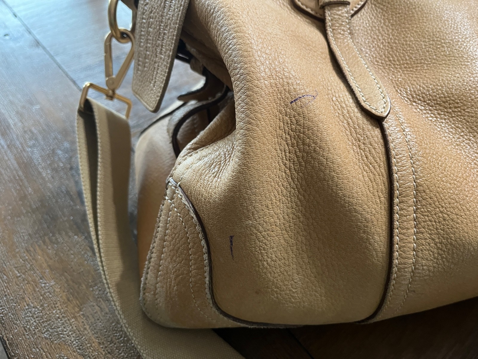 Prada handbag leather authentic - image 3