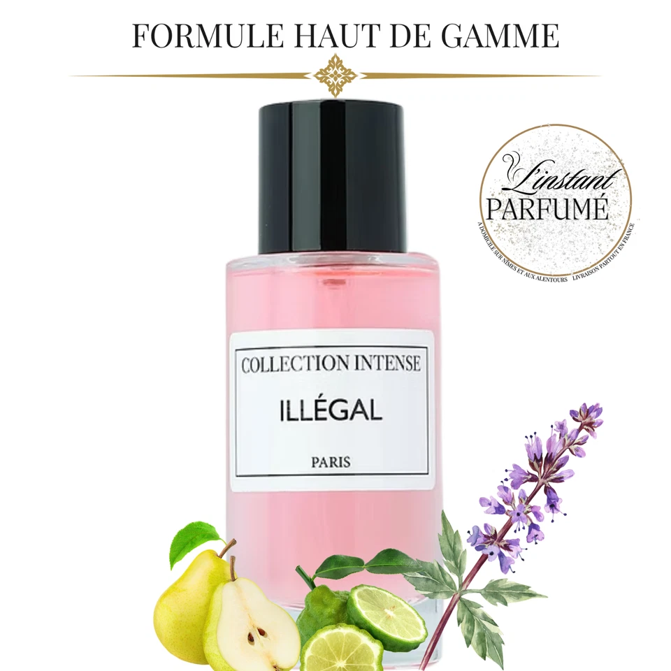 Eau de Parfum - illegal 50ml - collection intense - Photo 1/1