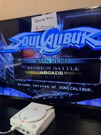 SoulCalibur Sega Dreamcast CIB Complete w/ Manual Tested Working (See Photos)