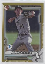 2021 Bowman 1st Edition Gold Foil 23/50 Andrew Dalquist #BFE-64 0bg8