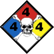 HAZMAT STICKER, hard hat stickers lunch box stickers construction stickers  S-49