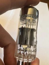 Amperex USN 6939 NOS Rare Pinched Waist Triple Micas D Getter Double Beam Power