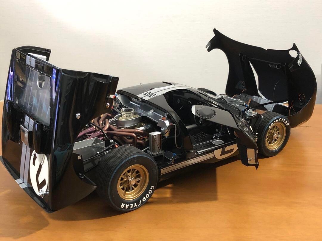 ★絶版 激レア！￼￼EXOTO 1/10 FORD GT40 MkⅡ Exoto 1/10 Ford GT40 MkII No.2 1966 Le Mans Limited to 1966