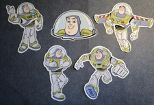 Buzz Lightyear Die Cuts - Set of 5 Printed - Scrapbooking, Greeting Card