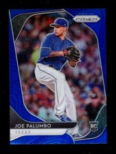 2020 PRIZM BLUE #73 JOE PALUMBO RC TEXAS RANGERS