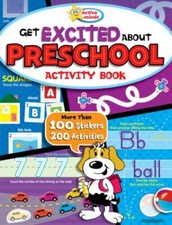 Active Minds - Get Excited About Preschool Activity Book - 200 Activities and 1