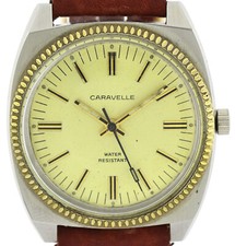 Caravelle Watch Division Bulova Watch Co orologio uomo vintage carica manuale anni 70