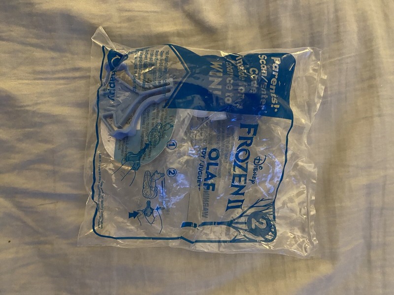 2019 McDonalds Happy Meal Toy Frozen 2 Olaf #2 