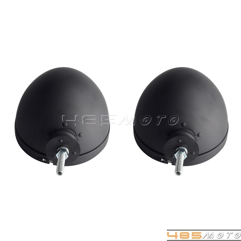 2x 7" Dietz Headlight Lamp Bucket Housing w/ Rim & Wiring Kit For