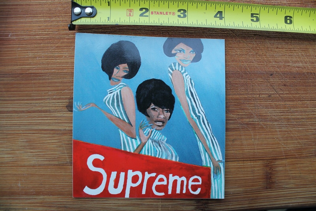SUPREME Clothing Dianna Ross Supremes Cartoon Art Vintage