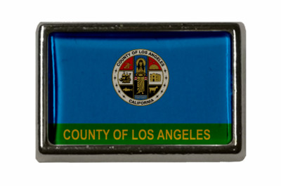 Pin Los Angeles County Flaggenpin Anstecker Anstecknadel Fahne Flagge