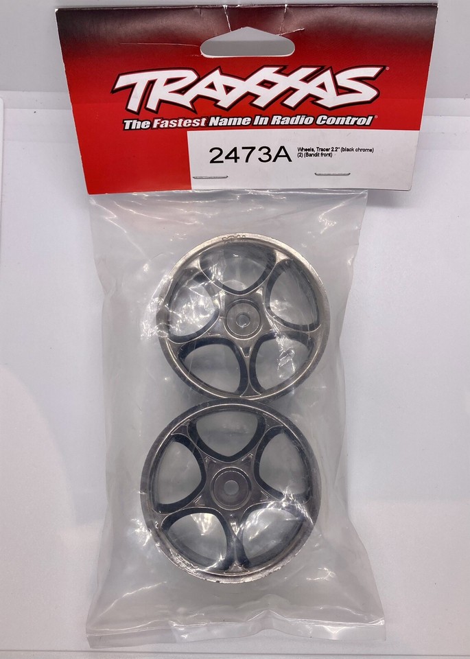 Pneumatici Traxxas Anaconda 2,2 Anteriori Su Cerchio Cromato Nero 2 Pz Pneumatici Traxxas Anaconda 2,2 Anteriori Su Cerchio Cromato Nero 2 Pz
