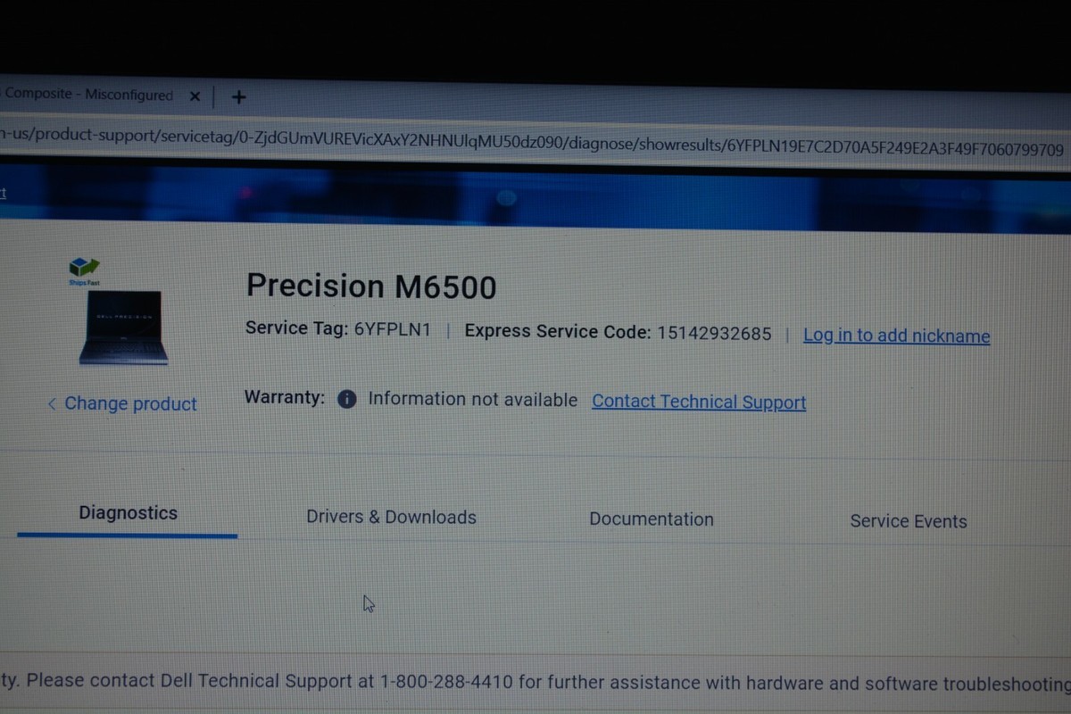 Dell Precision M6500 17in. I7 920x Extreme Nvidia Evo 830 SSD Win