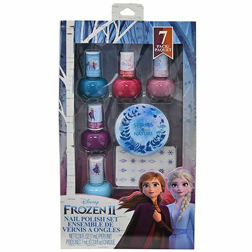 Disney Frozen 2 Scented Nail Polish Set With Elsa 7 Pack NEW eBay