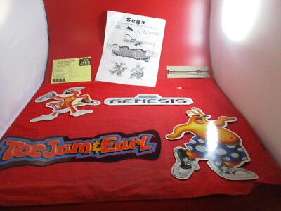 ToeJam & Earl Sega Genesis Original Hanging Mobile Store Display + Order Form!