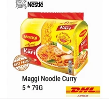 Maggi 2 Minute Curry (5 pack x 79G) Instant Noodles