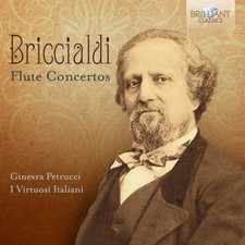 BRICCIALDI Flute Concertos / Ginevra Petrucci, I Virtuosi Italiani CD NEW SEALED
