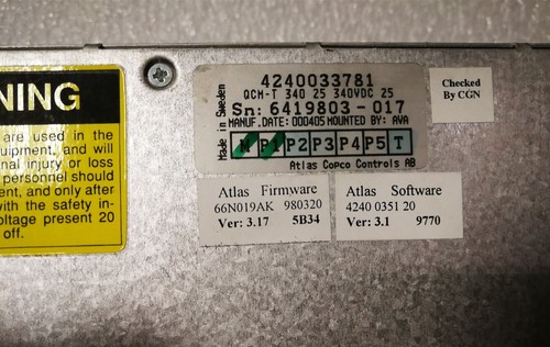 QCM-T 340 25 ATLAS COPCO - Picture 5 of 7