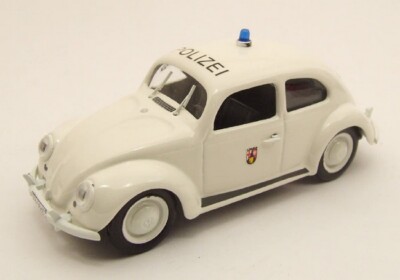 ミニカー Volkswagen Police Bus Volkswagen Bus Police Tin Car Retro VW POLICE showa retro