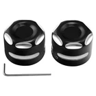 Front Axle Cap Nut Cover Fit For Harley Sportster XL 2009-2022 Softail 2009-2017