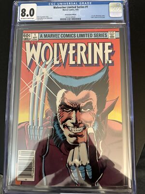 WOLVERINE LIMITED SERIES #1 CGC 8.0 (9/82) Marvel Comics | eBay