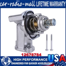 Engine Coolant Thermostat and Housing Assembly Fits For 20-22 Cadillac 16-20 CT5