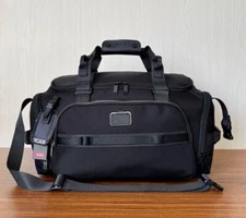 NEW TUMI Alpha Bravo MASON DUFFEL 232722 Black Bag Boston Bag Golf Bag